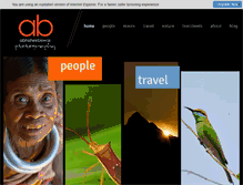 Tablet Screenshot of abhishekbiswas.com
